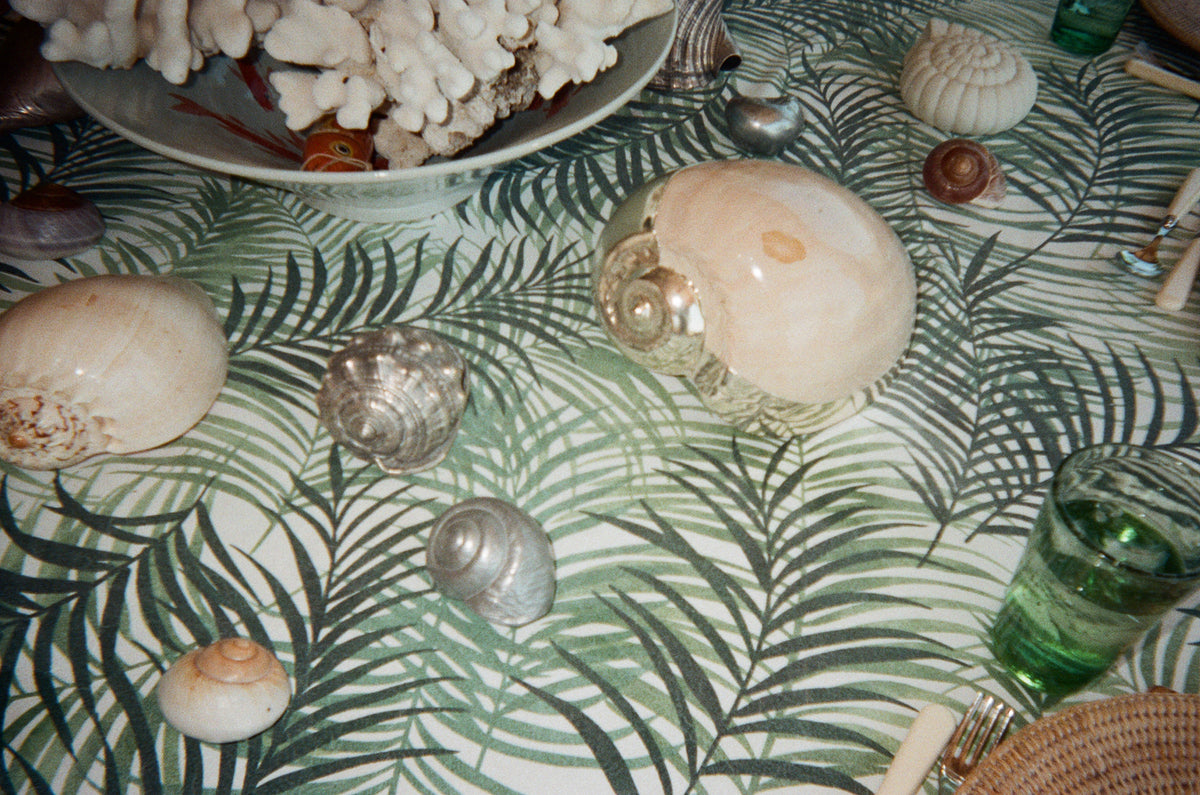 Summer tablescape in Greece